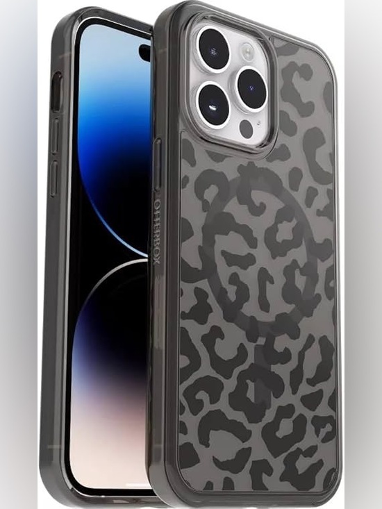 OtterBox Other - OtterBox Symmetry Clear MagSafe Case iPhone 14 Pro Max Leopard Animal Instinct